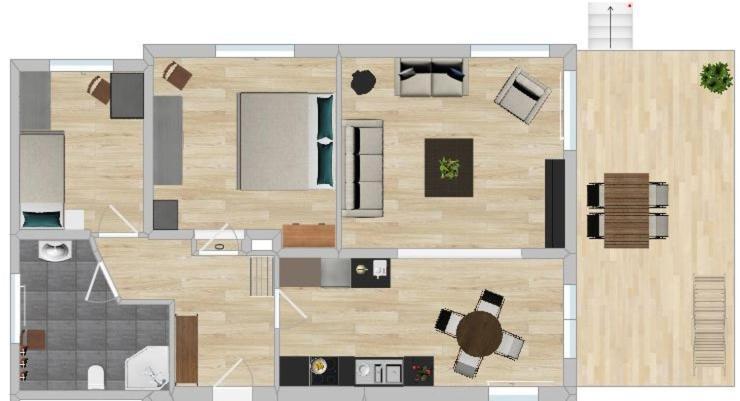 Apartament Haus Landlust Edersee Zewnętrze zdjęcie